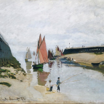 Claude_Monet,_1870,_Le_port_de_Trouville_(Breakwater_at_Trouville,_Low_Tide),_oil_on_canvas,_54_x_65.7_cm,_Museum_of_Fine_Arts,_Budapest
