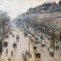 The_Boulevard_Montmartre_on_a_Winter_Morning