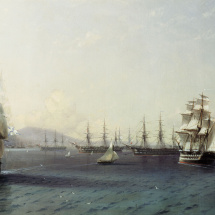 ivan_konstantinovich_aivazovsky_010_the_black_sea_fleet_in_feodosiya